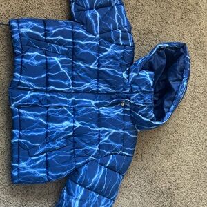 Kids Blue Lightning Jacket